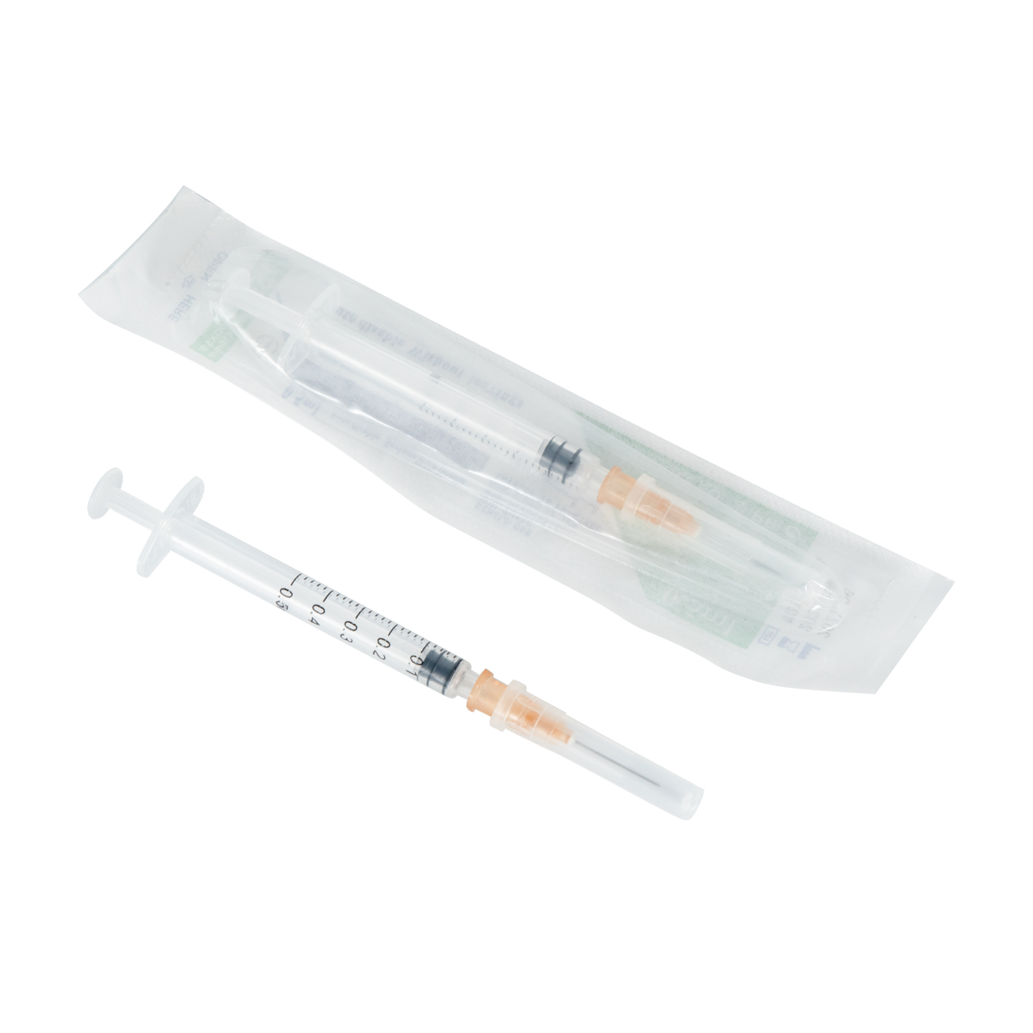 Self-destroy Fixed Dose Vaccine Syringe