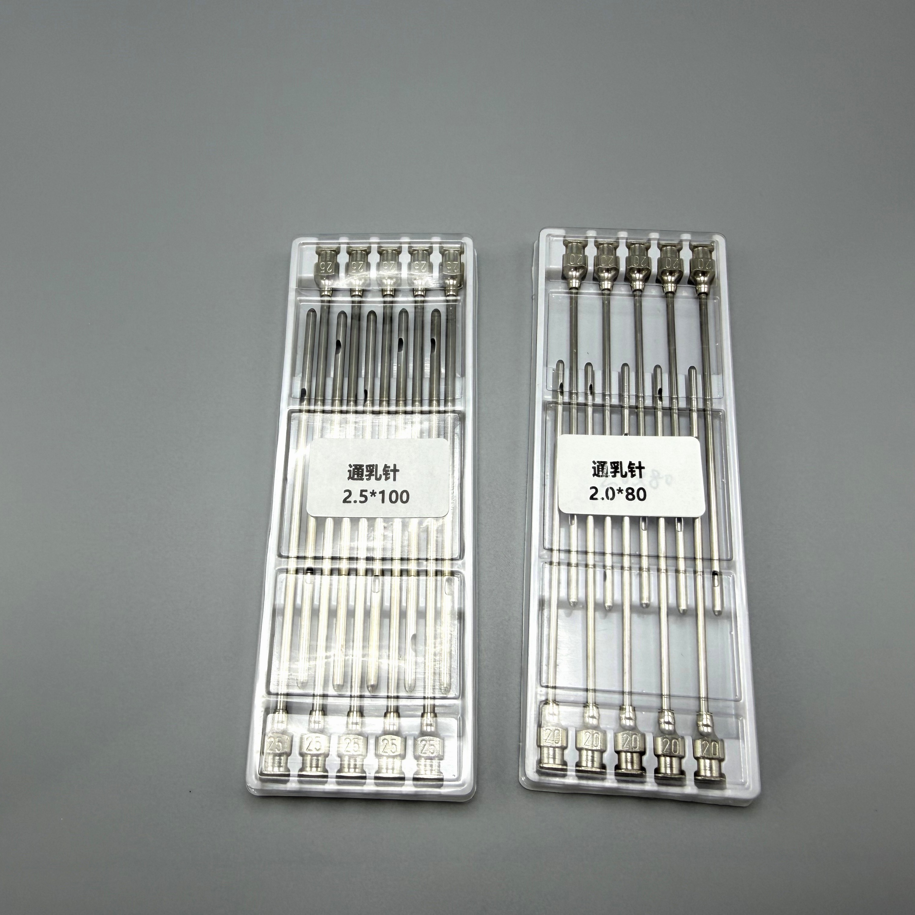 OEM Custom Size Stainless Bovine Teat Infusion Needle