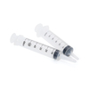 Disposable 3-part syringe