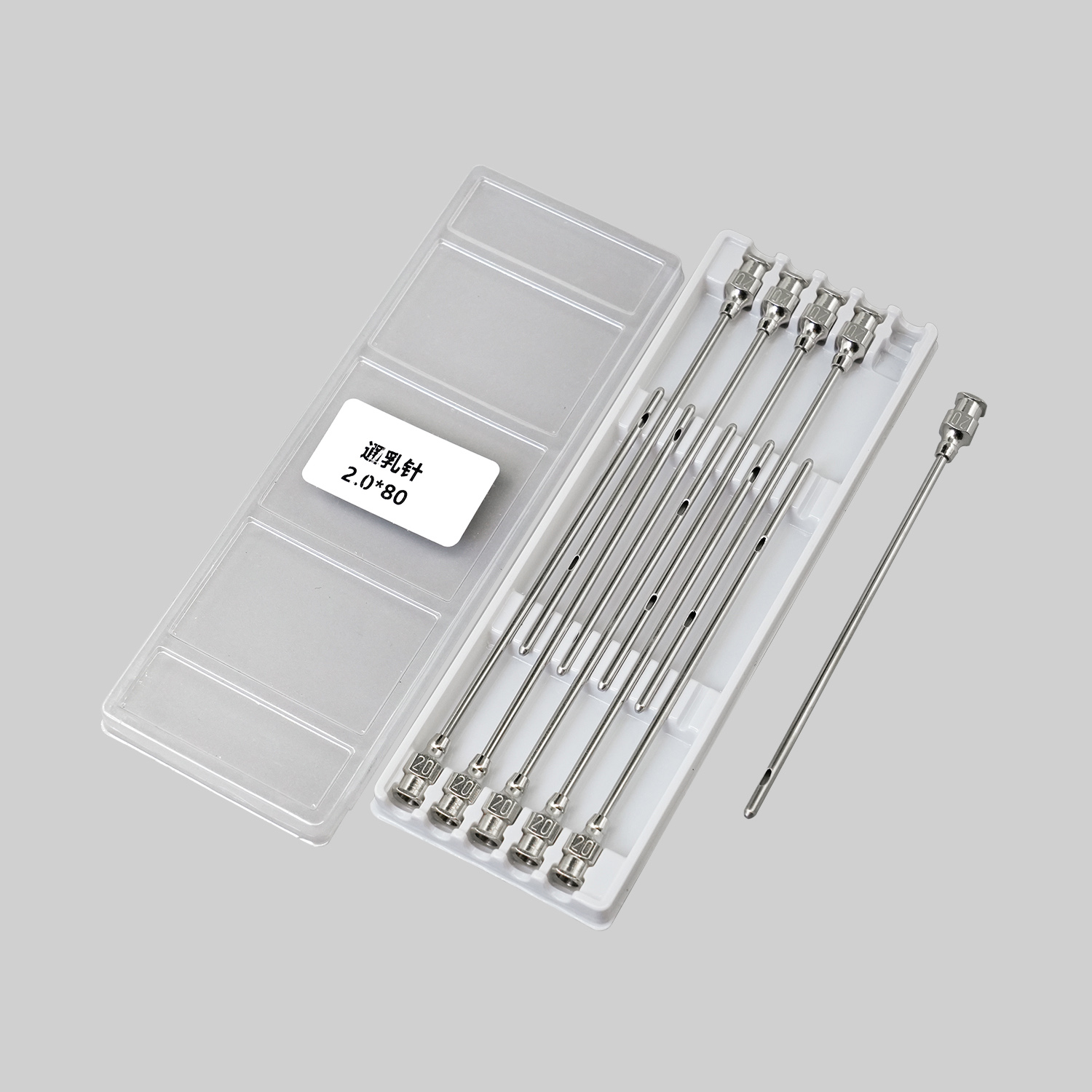 OEM Custom Size Stainless Bovine Teat Infusion Needle