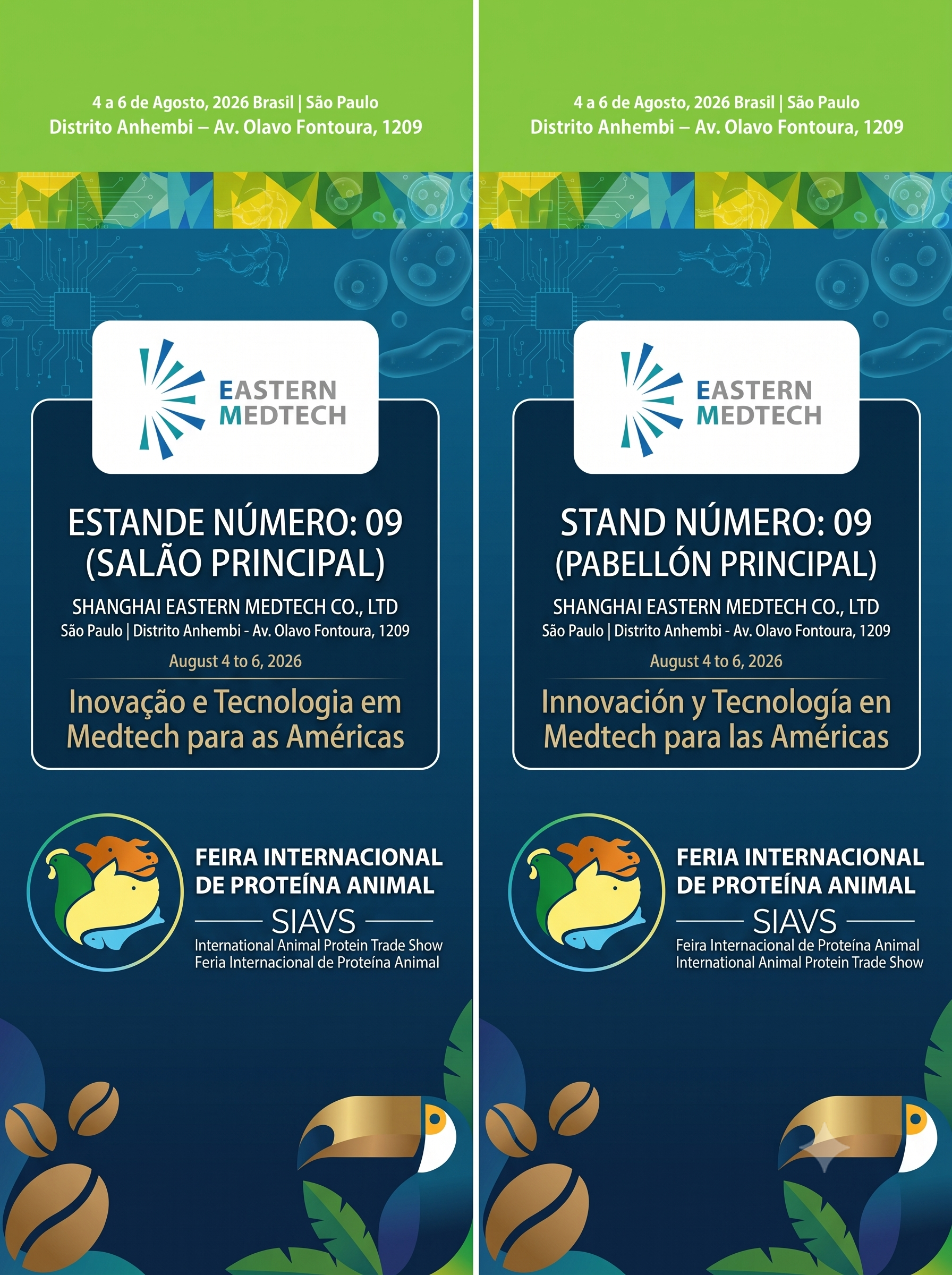 ¡Participamos en SIAVS 2026 São Paulo! Visítenos en el Stand 09