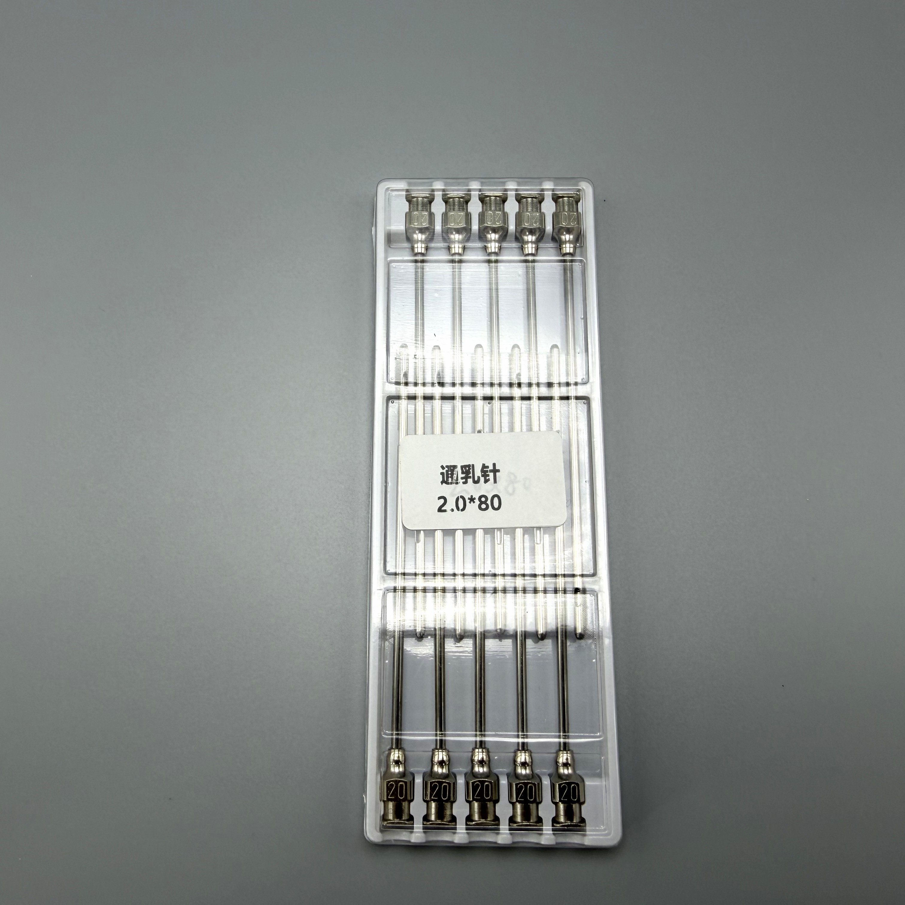 OEM Custom Size Stainless Bovine Teat Infusion Needle