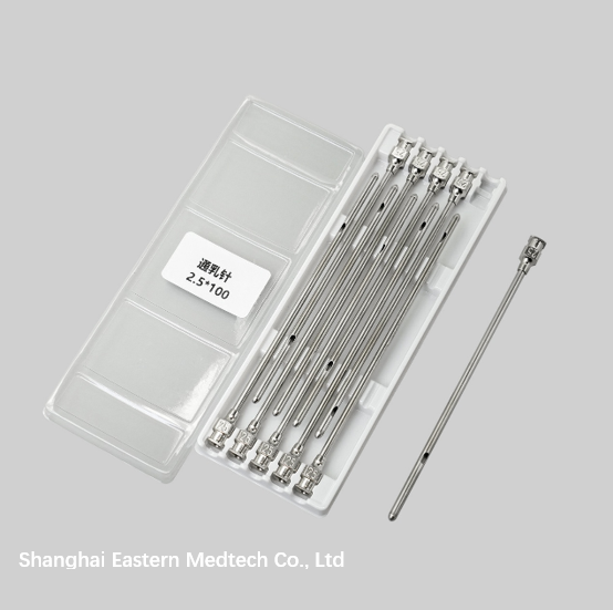 OEM Custom Size Stainless Bovine Teat Infusion Needle