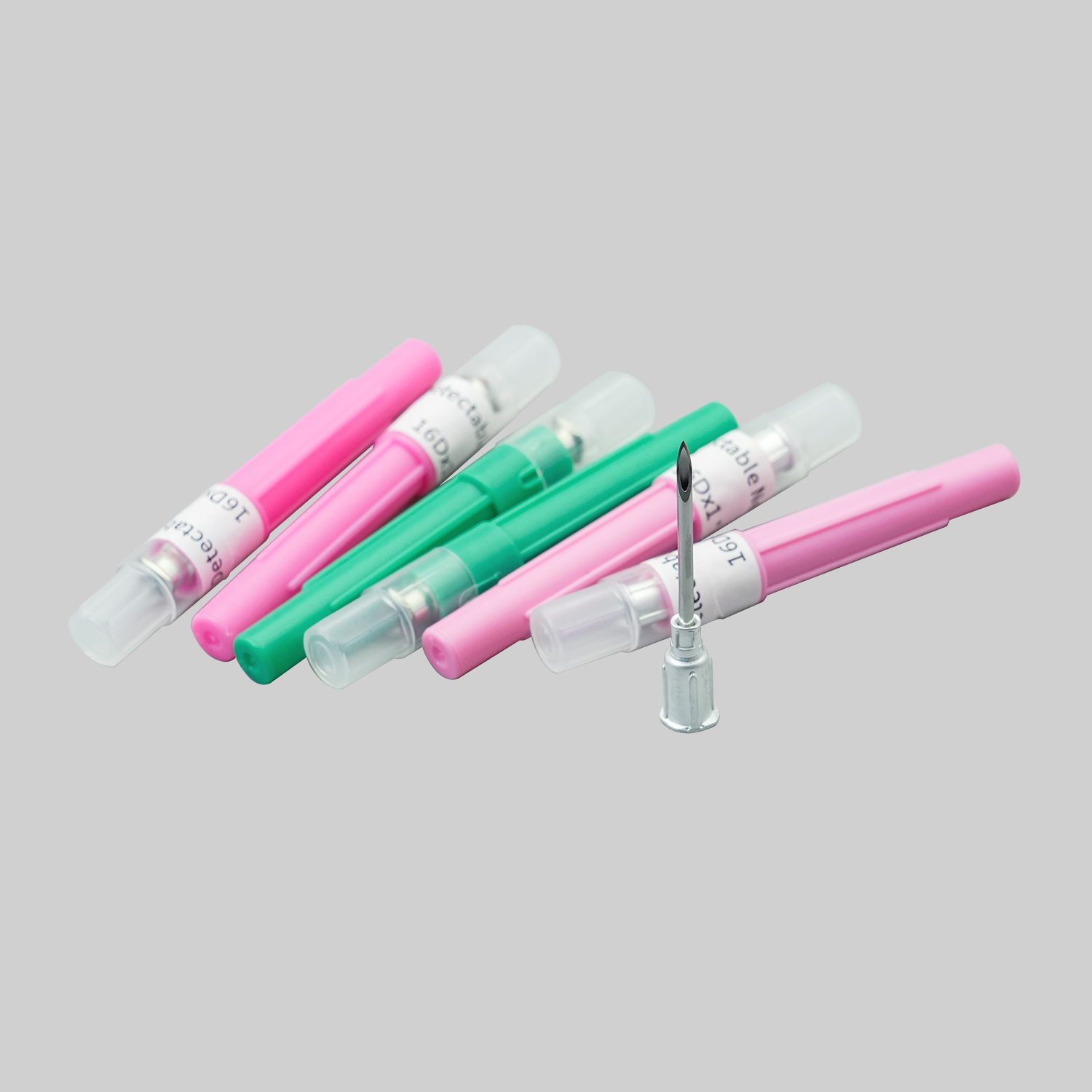 Detector Friendly Multi-Hole Udder Treatment Needle