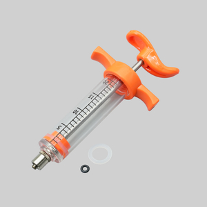 Reusable Autoclavable Veterinary Syringe