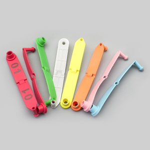 Colorful Blank Split TPU Farm Goat Sheep Ear Tag