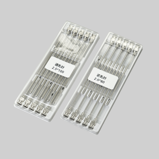 OEM Custom Size Stainless Bovine Teat Infusion Needle