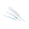 Disposable 2-part syringe