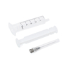 Disposable 2-part syringe