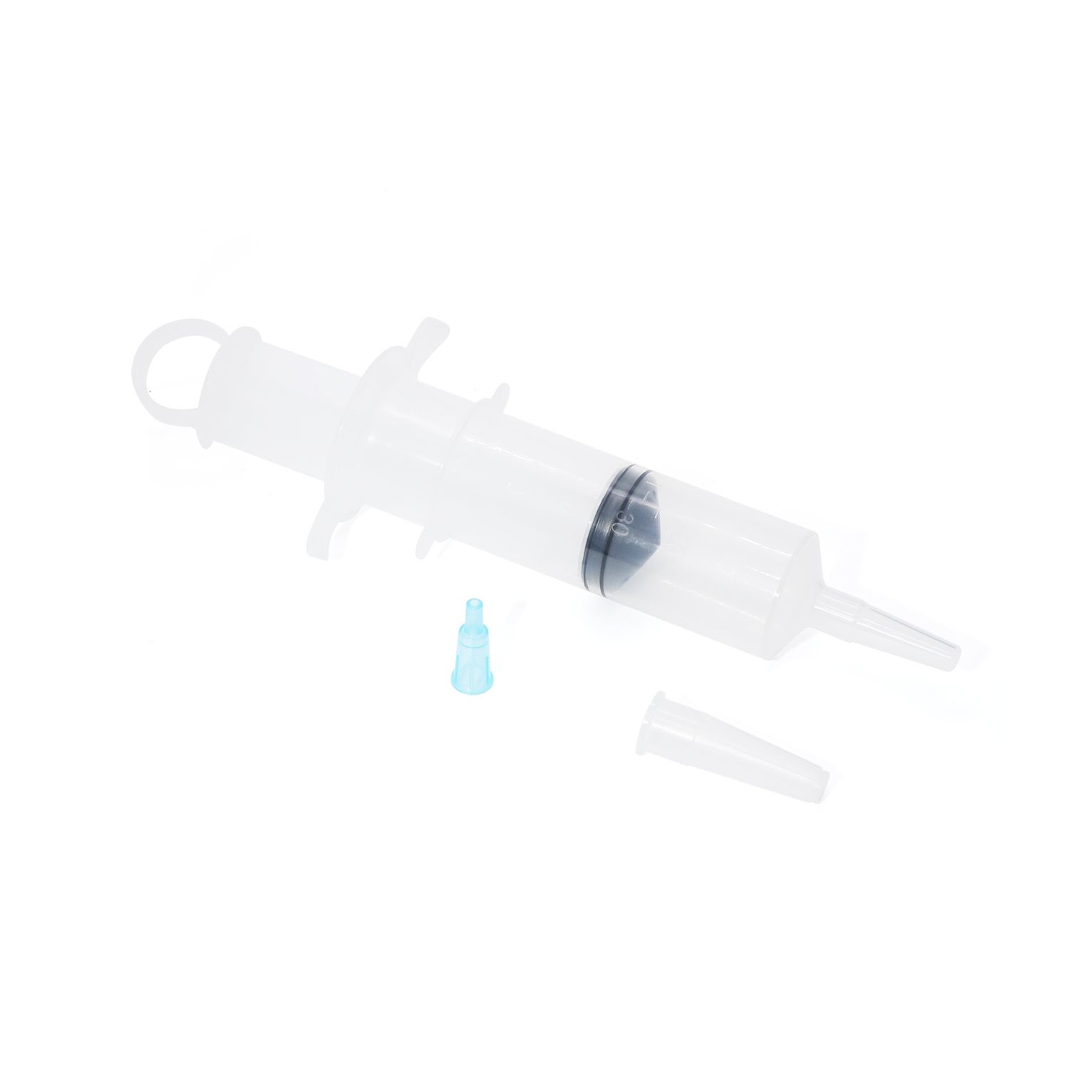 Disposable 3-part syringe